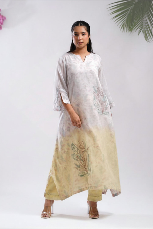 Udaan Kota Doria Kurta