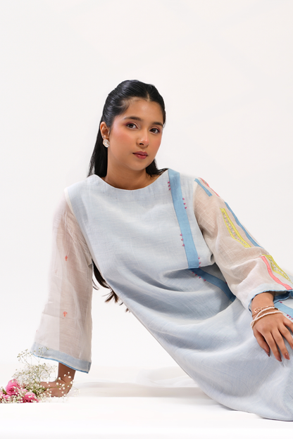 Cloud Ledger Mul Chanderi Dress