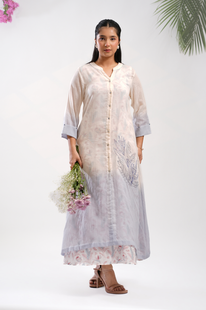 Aasman Kota Doria Tunic