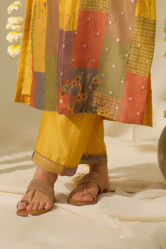Tejas Pure Chanderi Pants