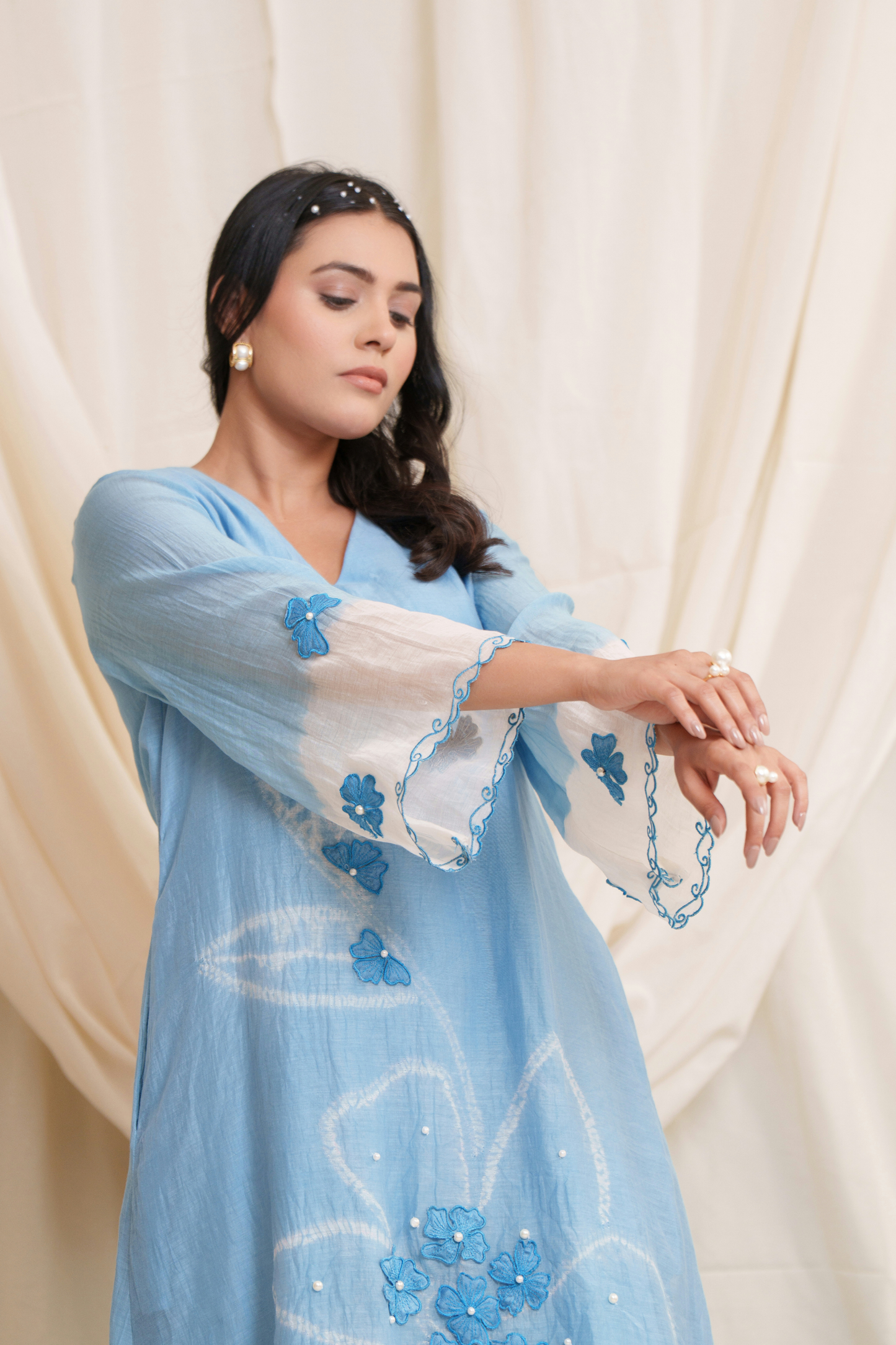 Prose Mul Chanderi Dress