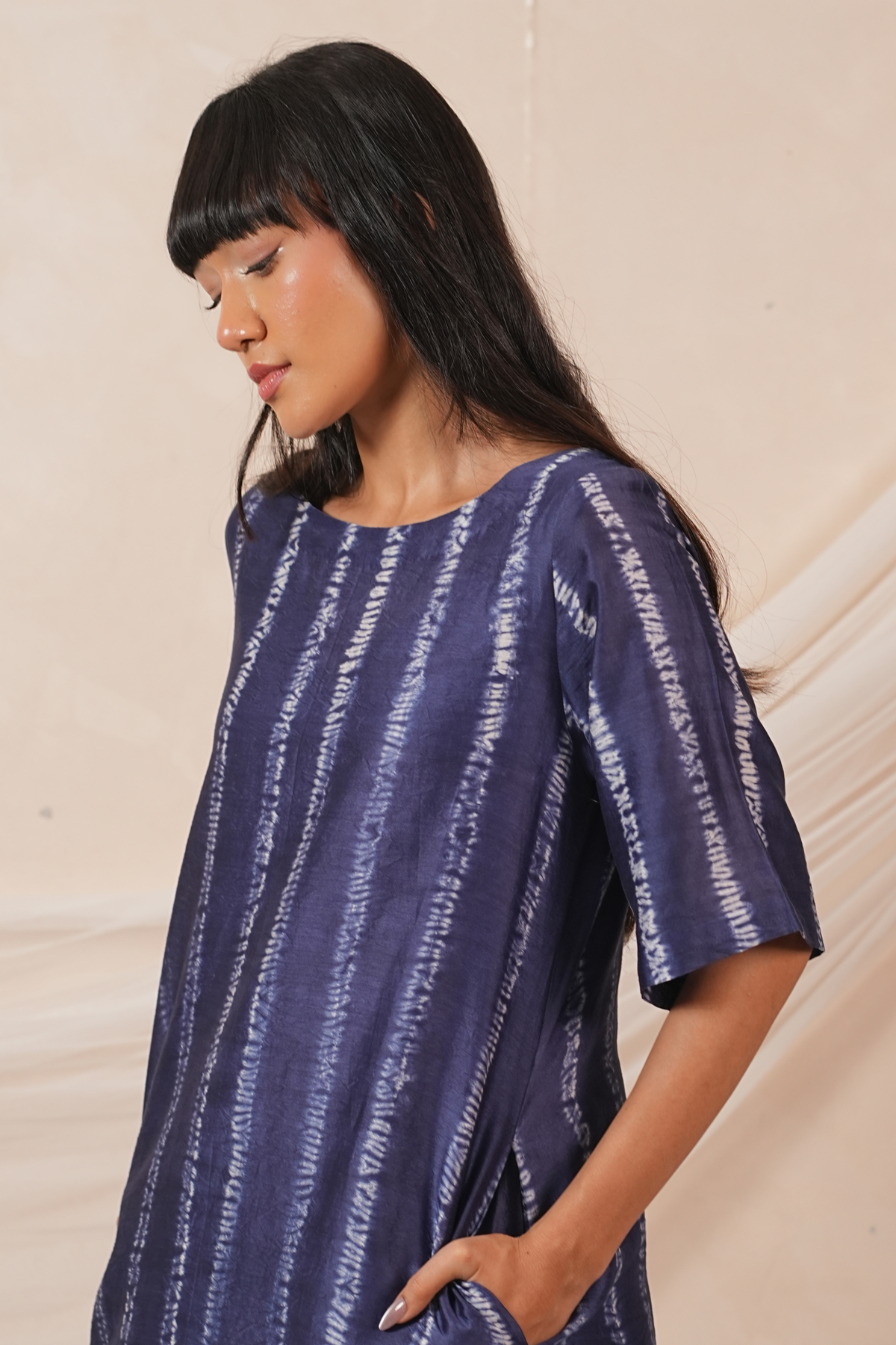 Neel Silk Chanderi Dress