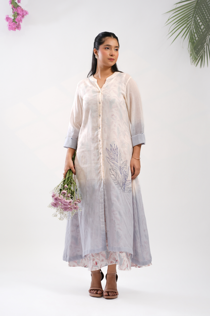 Aasman Kota Doria Tunic
