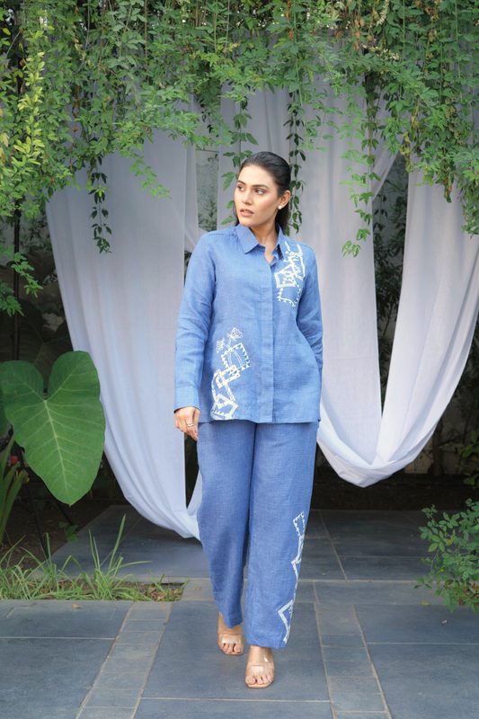 Rome Pure Linen Co-ord Set