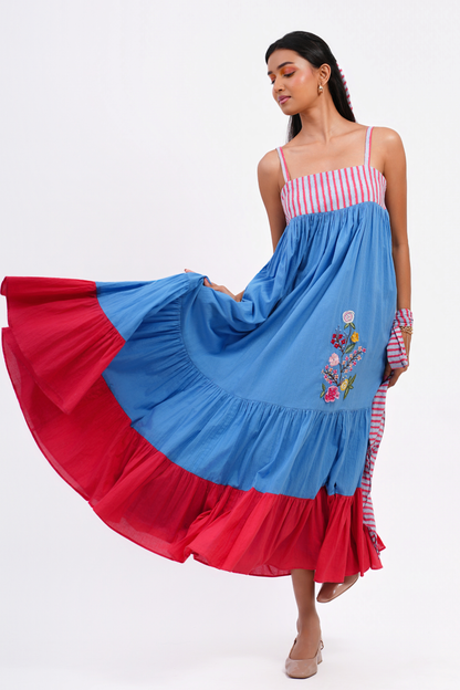 Bouquet Pure Cotton Dress