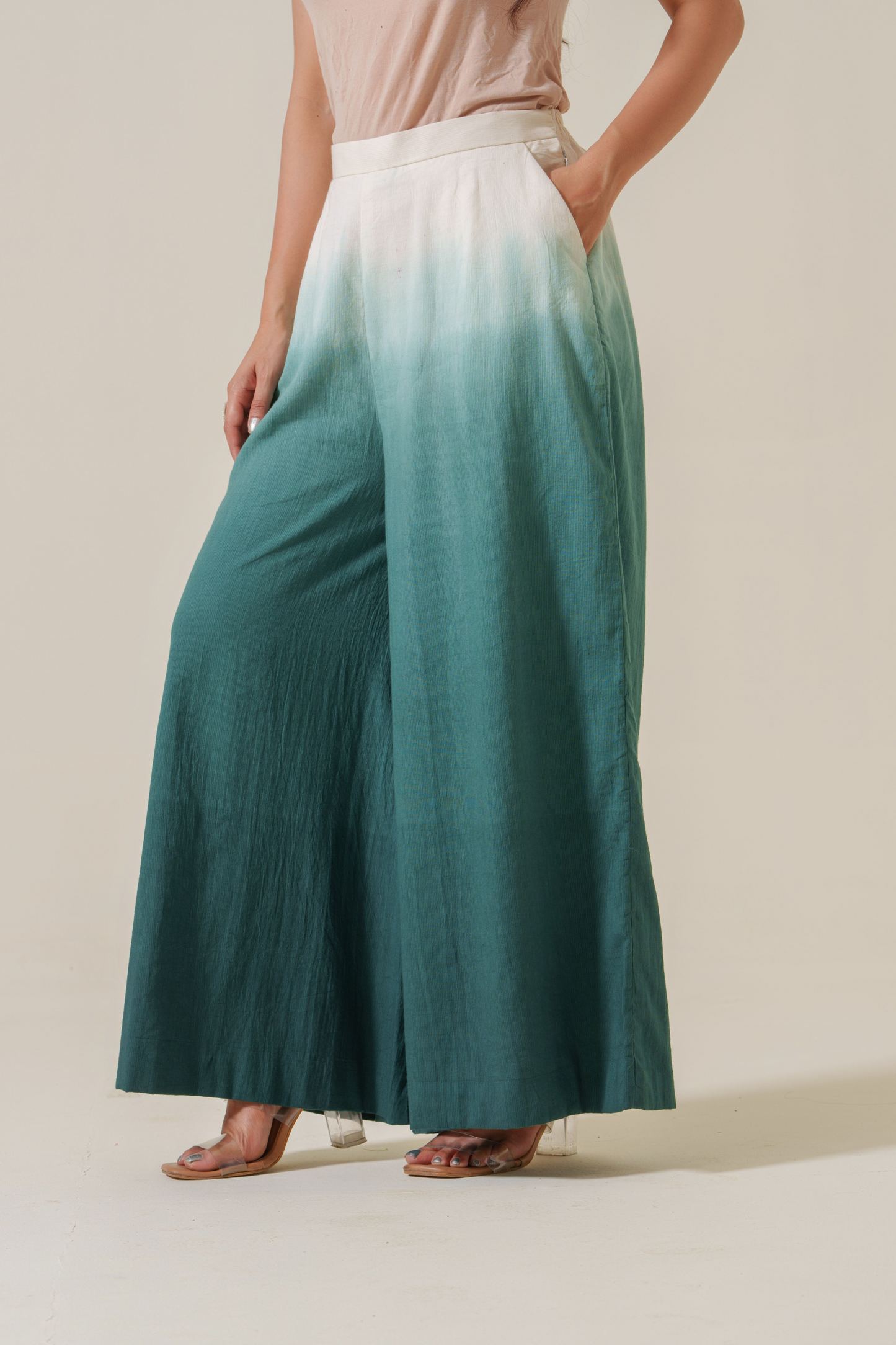 Moss and Mist Soft Voile Pants