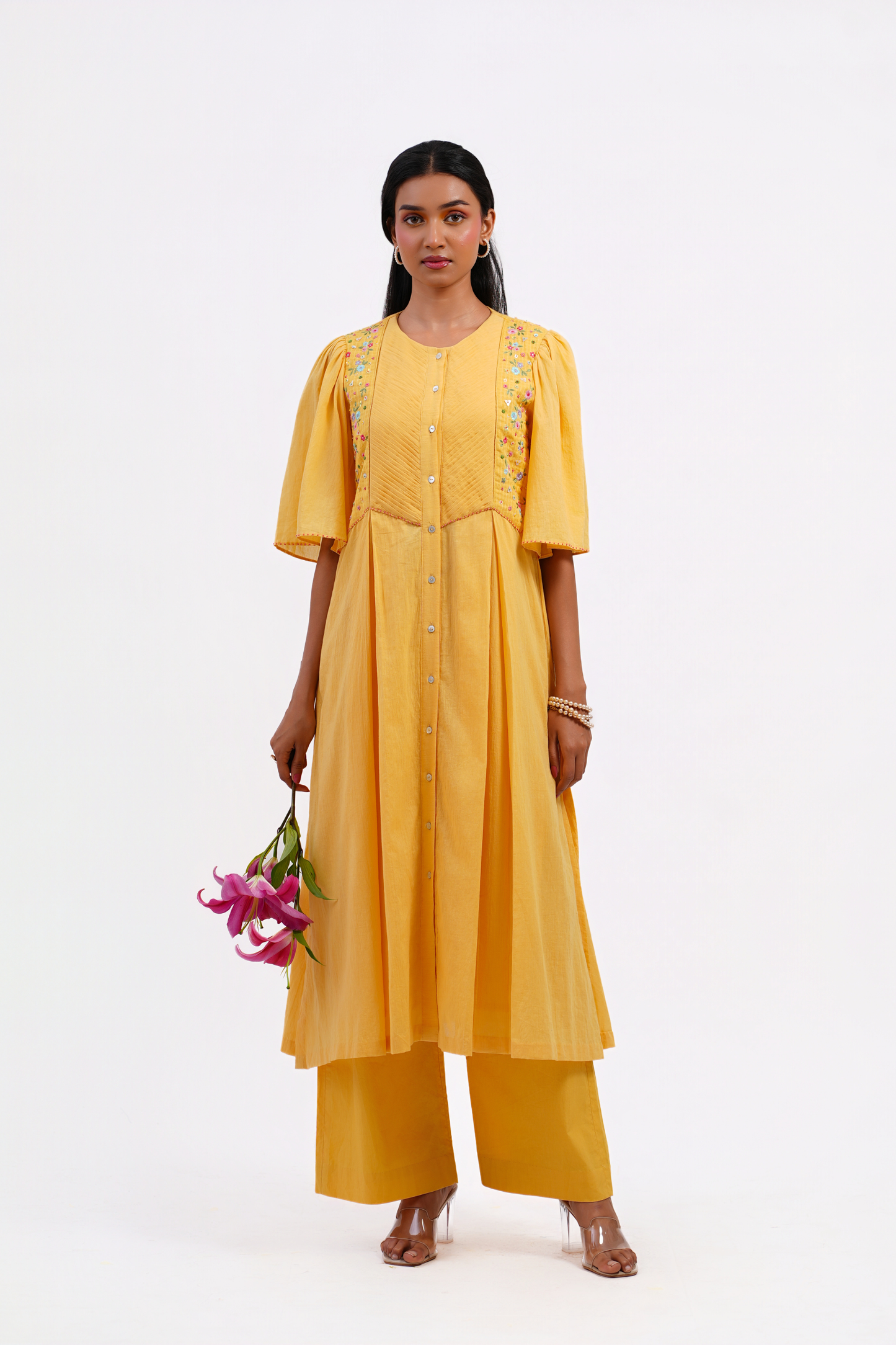 Primrose Pure Mulmul Kurta