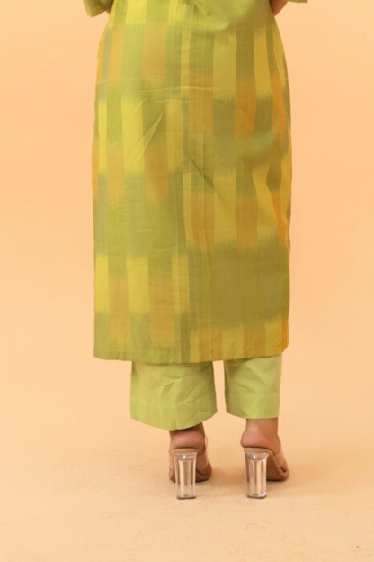 Mehendi Chanderi Pants