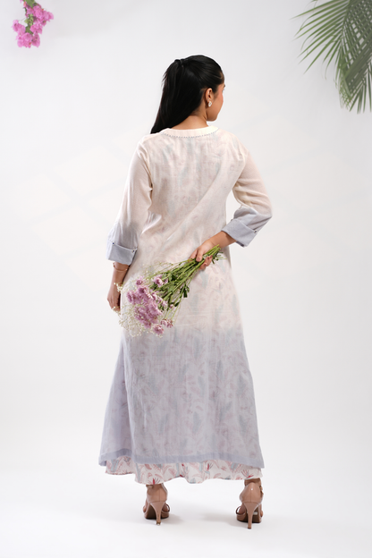 Aasman Kota Doria Tunic