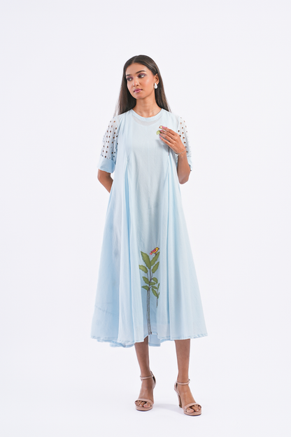 Sunrays Cotton Mulmul Dress