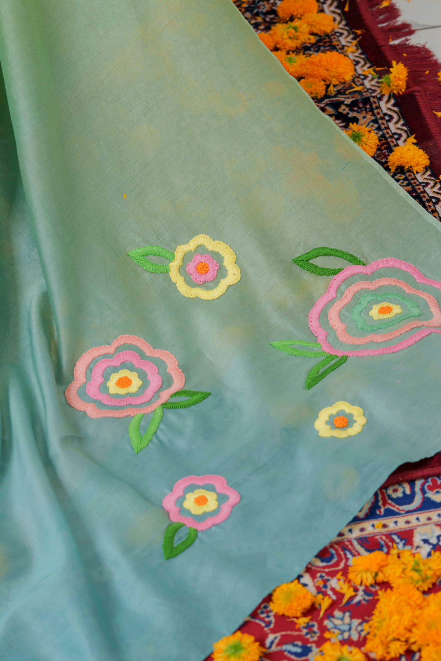 Firozi Saree