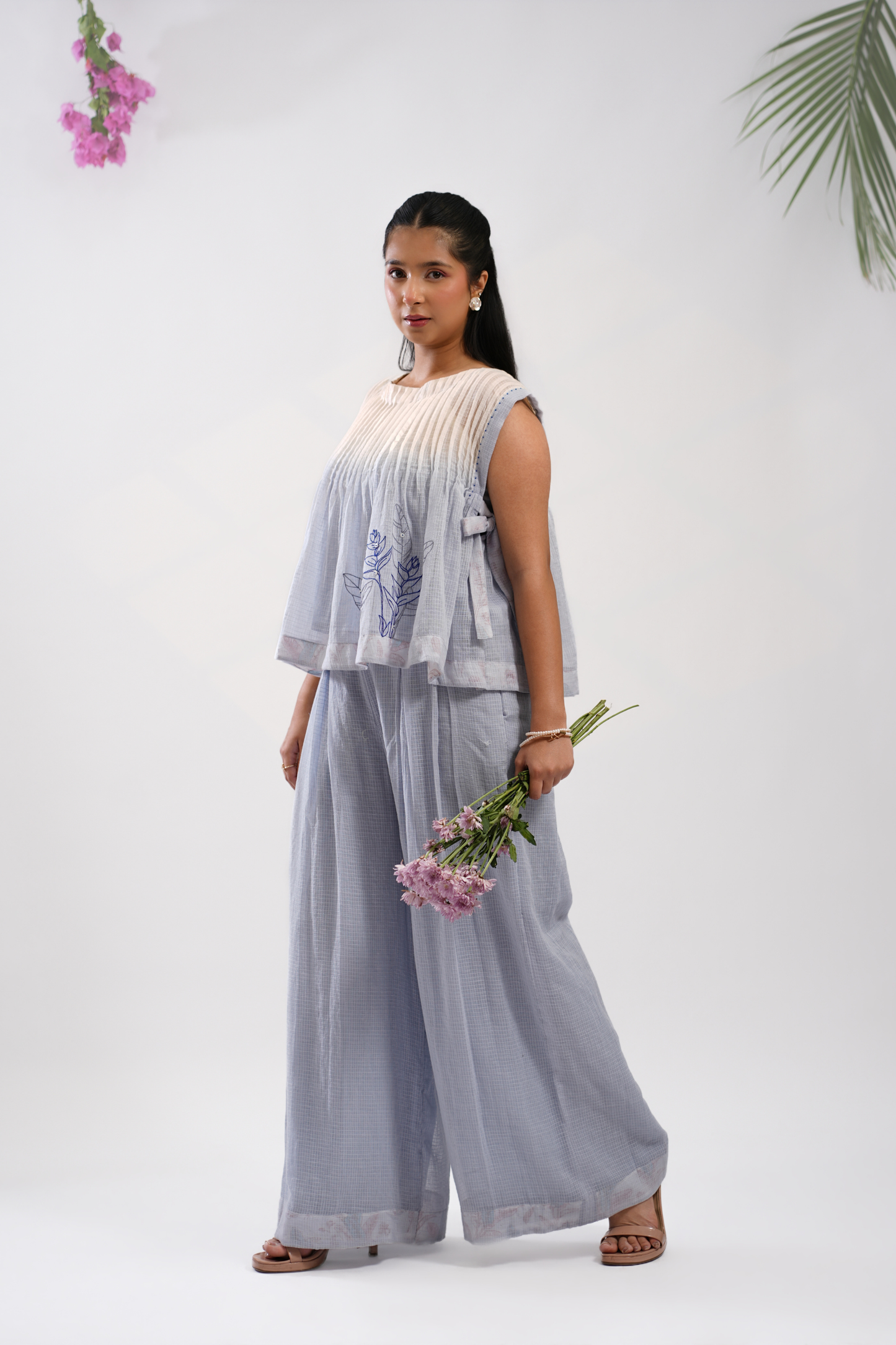 Titli Kota Doria Pants
