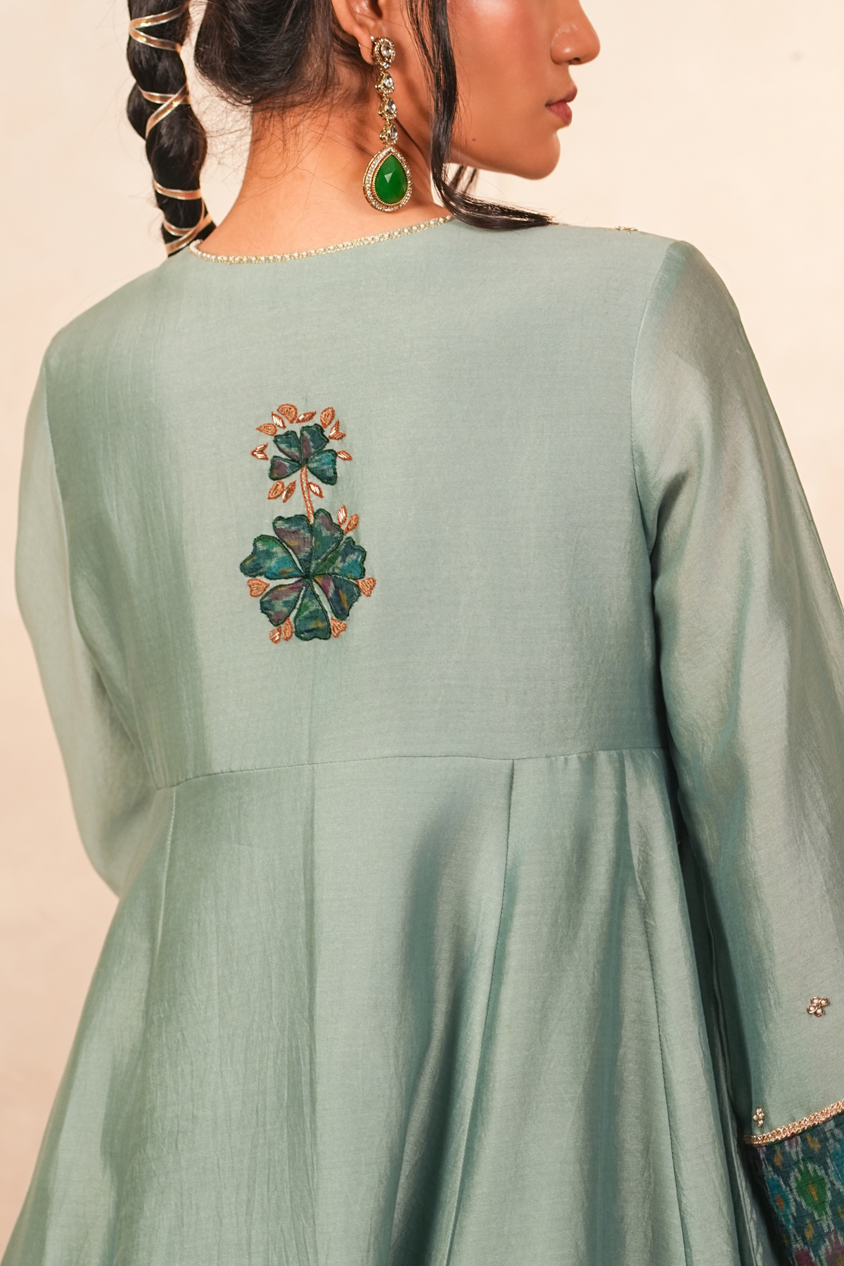 Yamini Silk Chanderi Kurta and Sharara Set