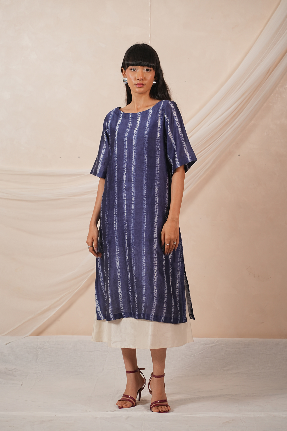 Neel Silk Chanderi Dress