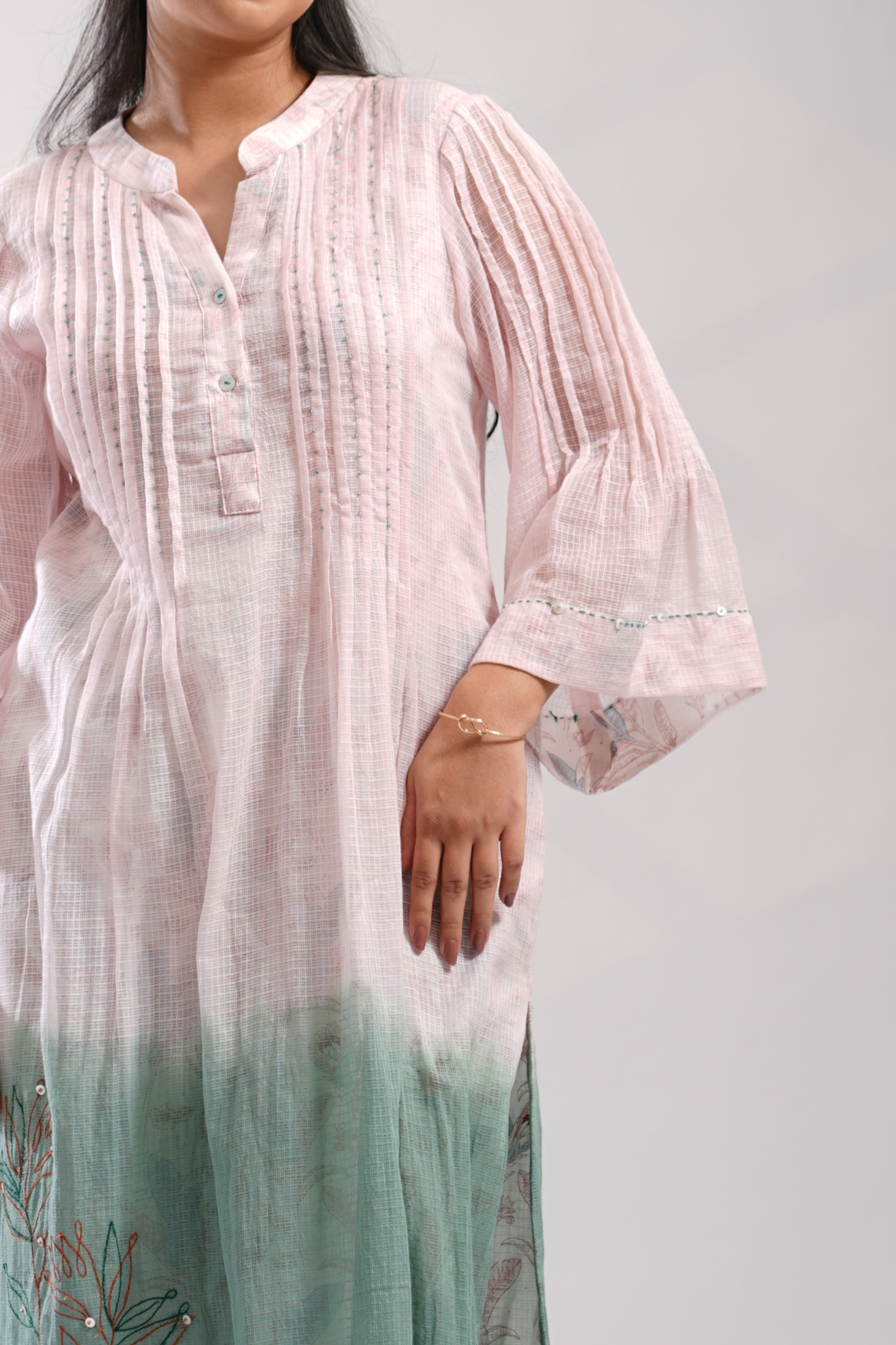 Pankh Kota Doria Kurta
