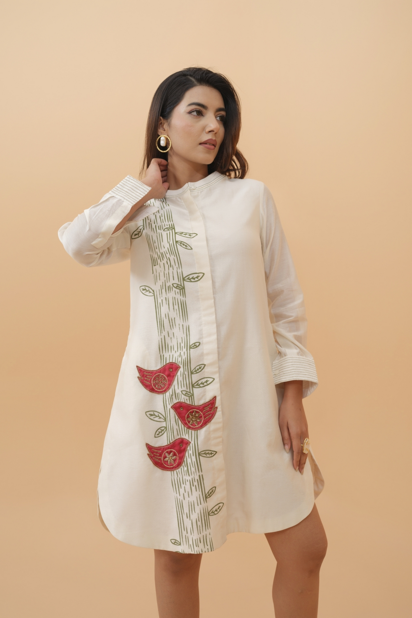Dhawal Pure Chanderi Dress