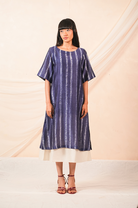 Neel Silk Chanderi Dress