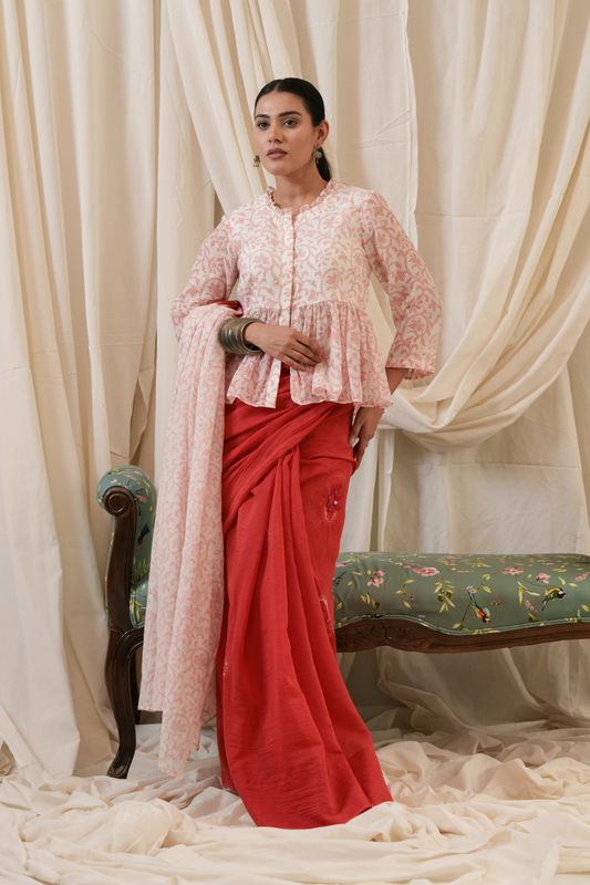 Kavita Mul Chanderi Blouse