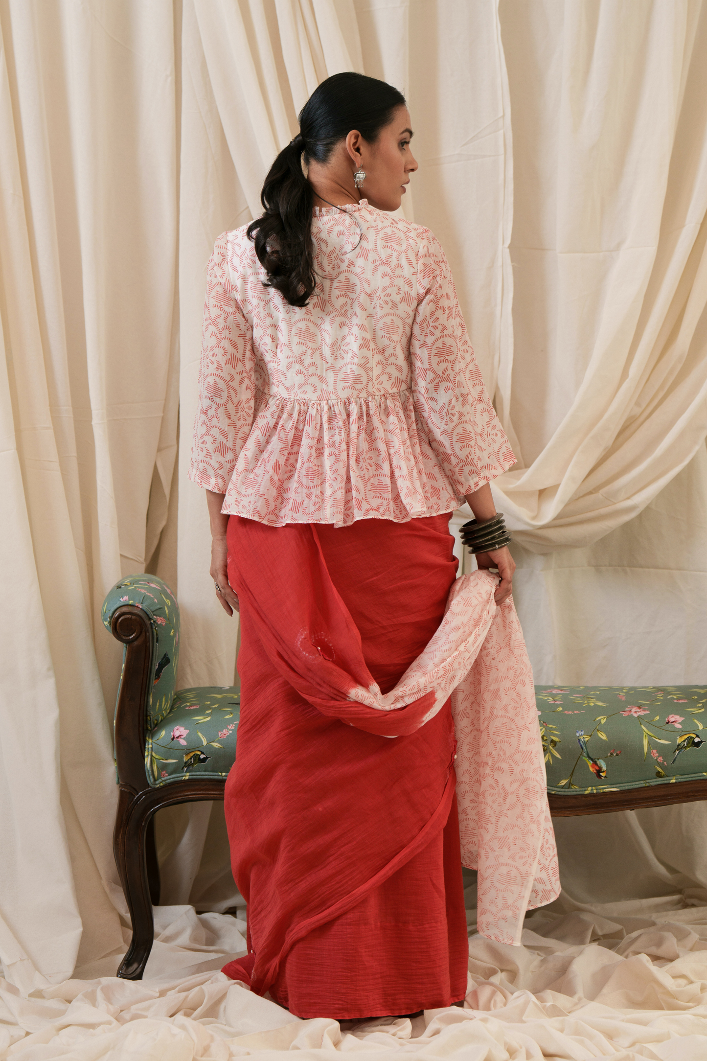 Kavita Mul Chanderi Blouse