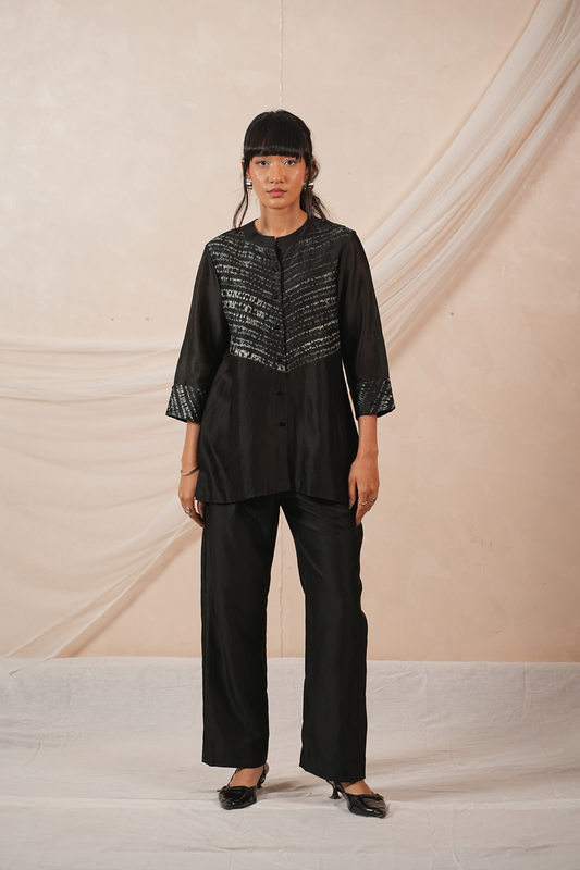 Trace Silk Chanderi Pants