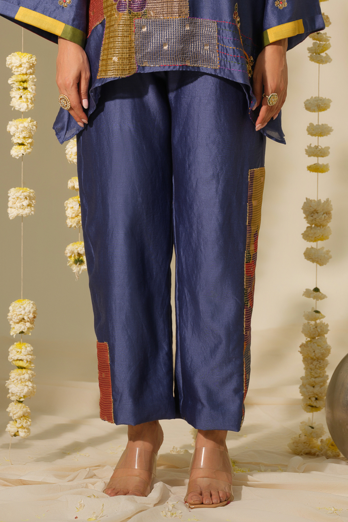 Roshan Pure Chanderi Pants