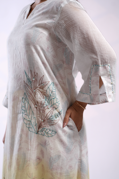 Udaan Kota Doria Kurta