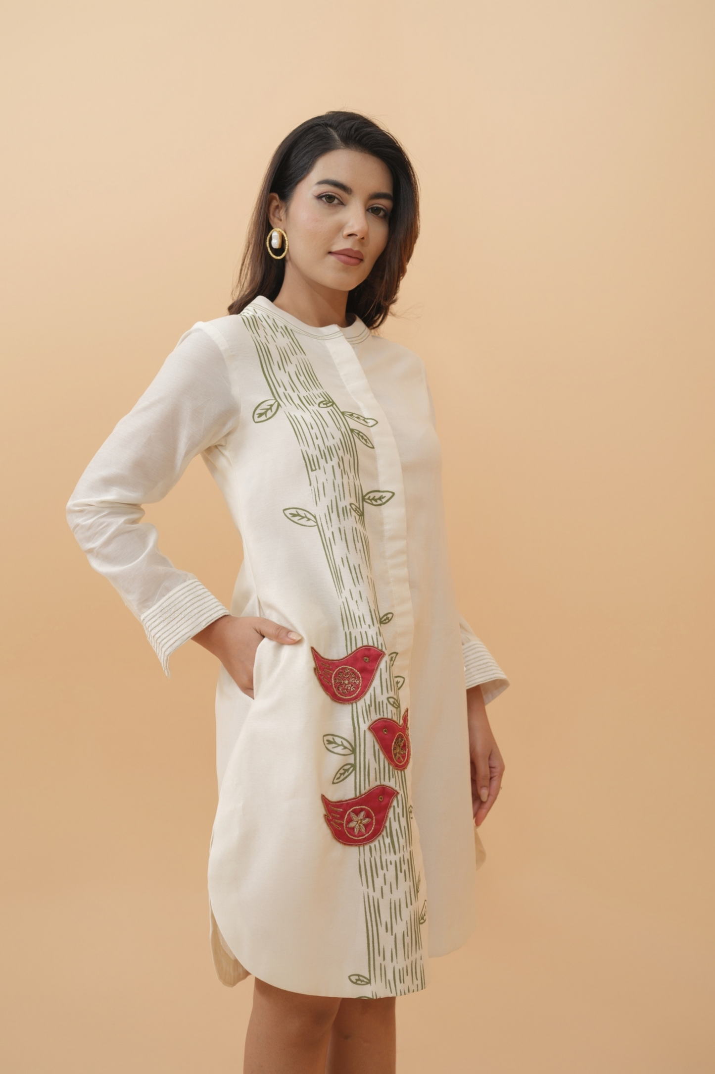 Dhawal Pure Chanderi Dress