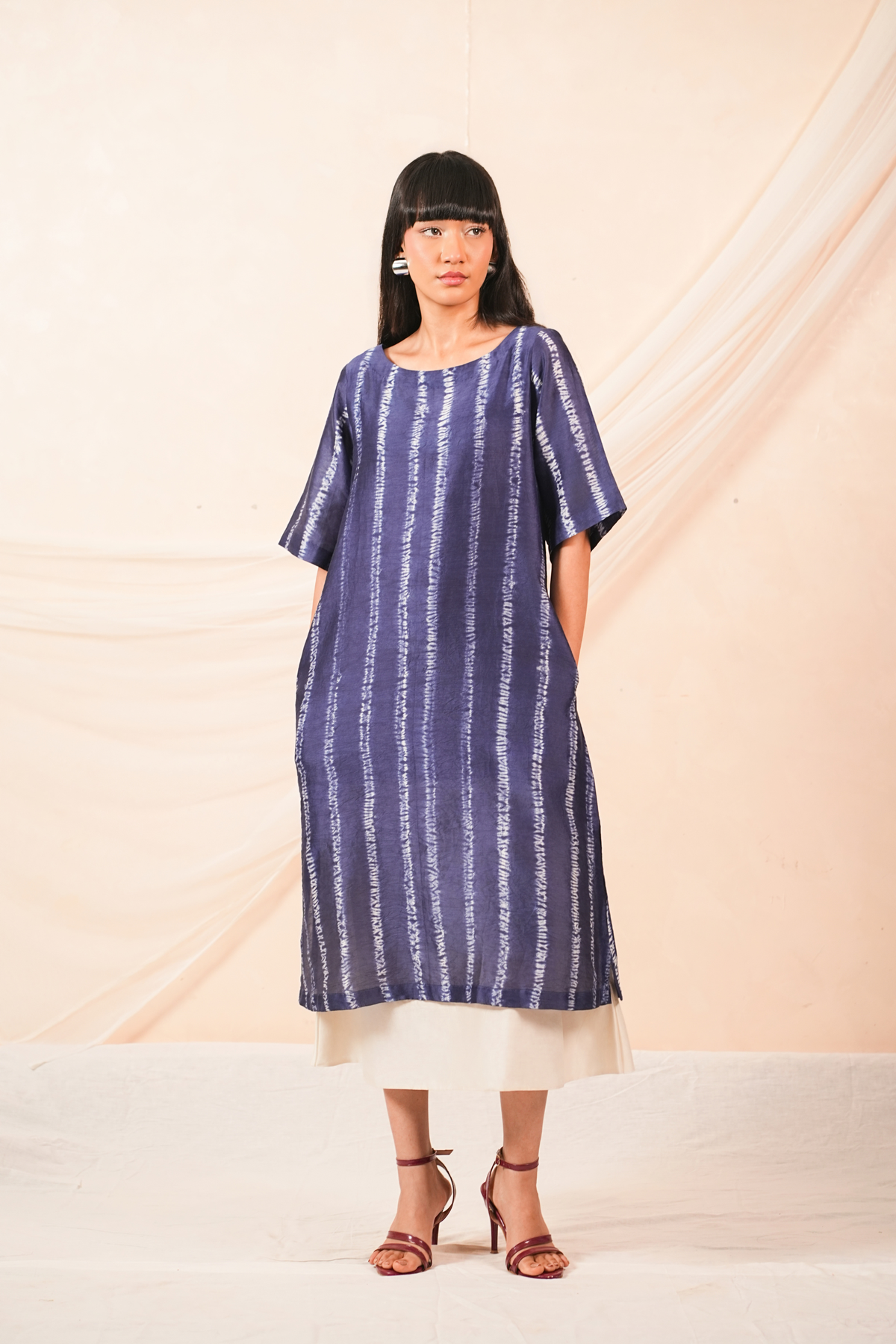Neel Silk Chanderi Dress