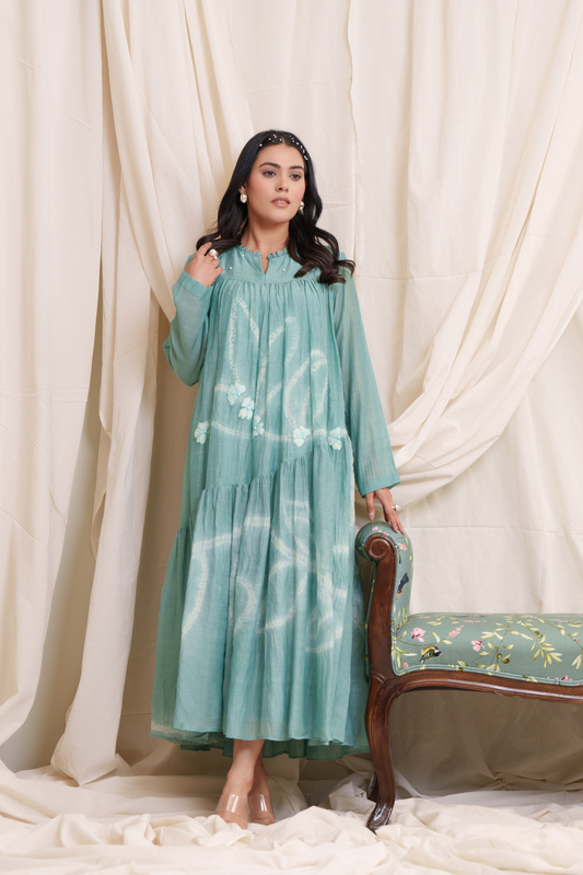 Sonnet Mul Chanderi Dress