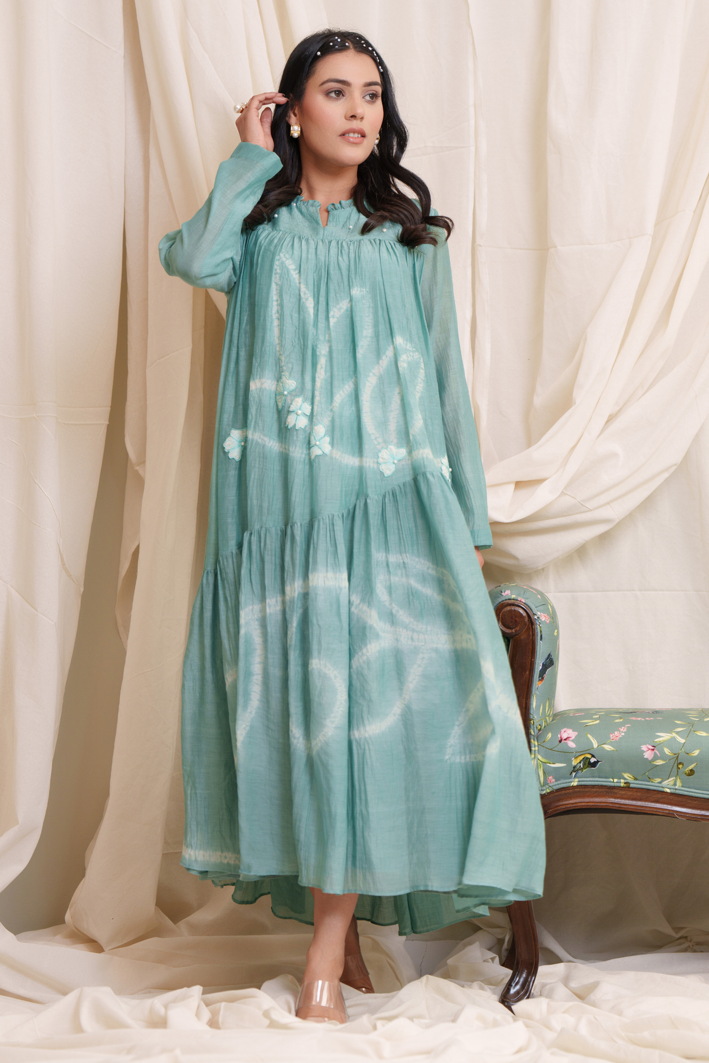 Sonnet Mul Chanderi Dress