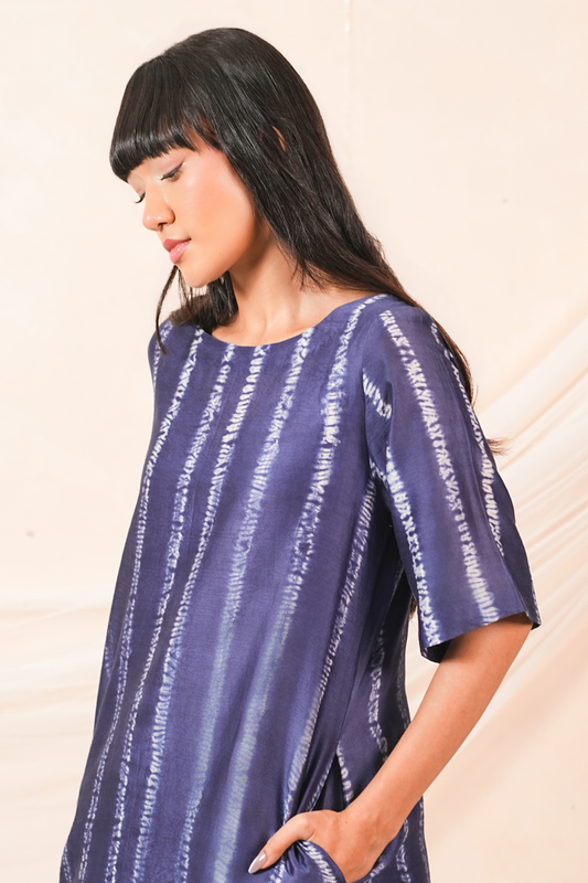 Neel Silk Chanderi Dress