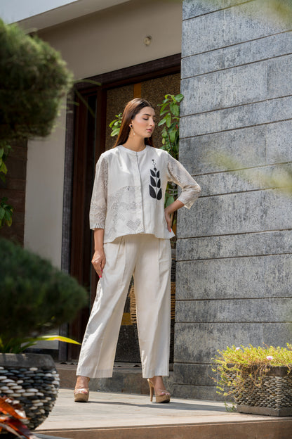 Aria Pure Chanderi Pants