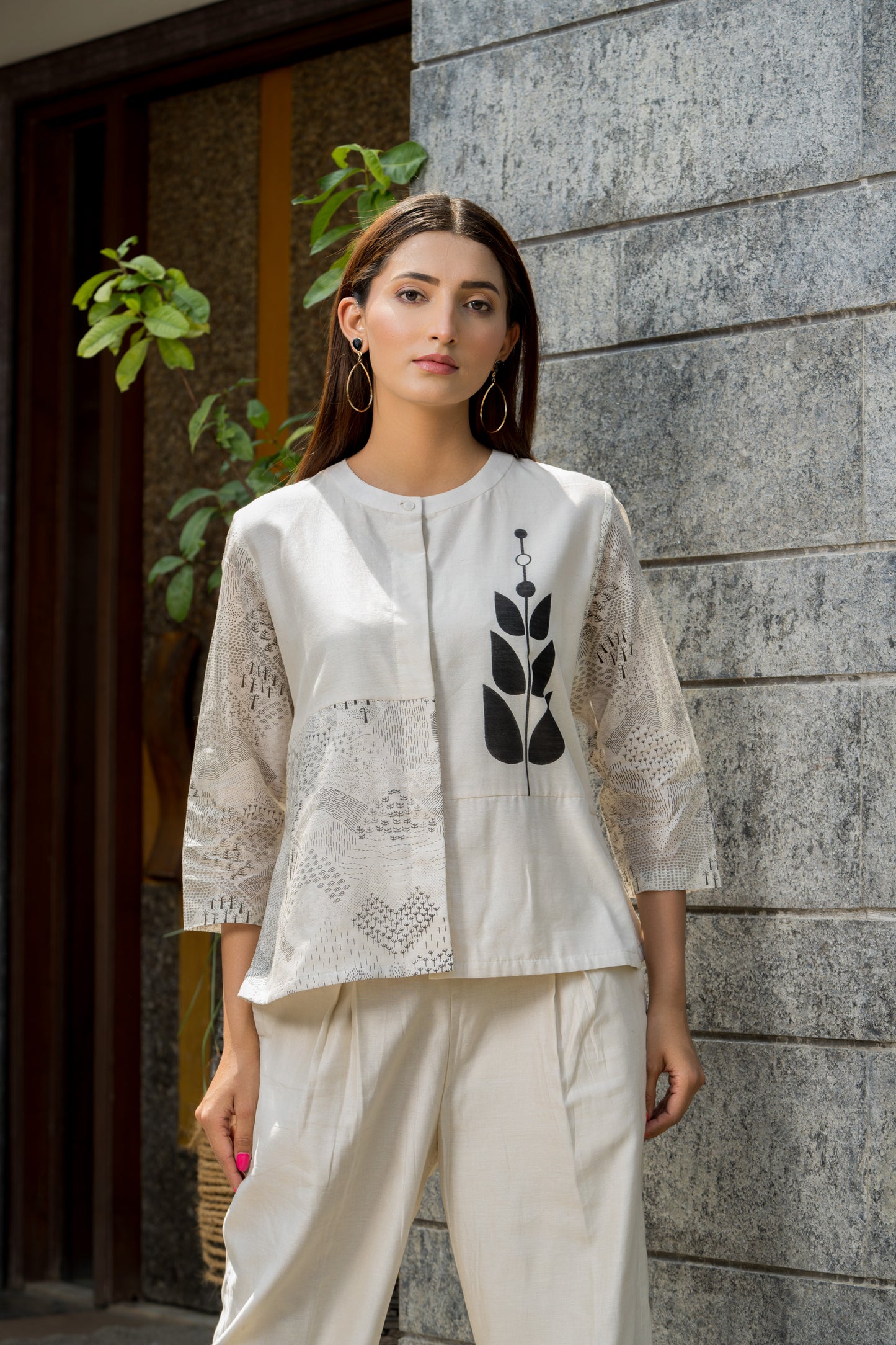 Aria Pure Chanderi Pants