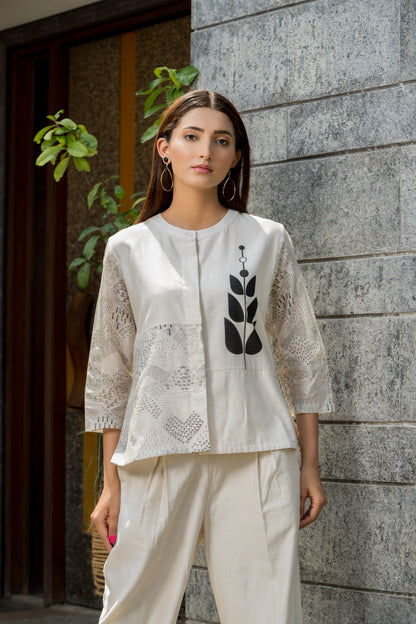 Aria Pure Chanderi Pants