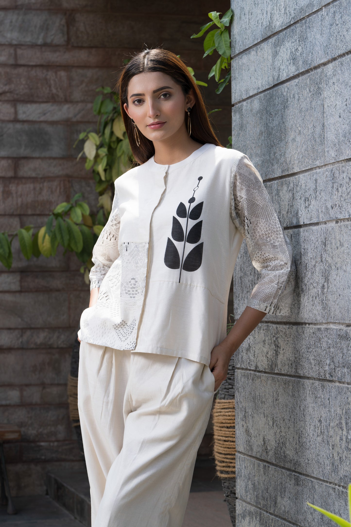 Aria Pure Chanderi Pants