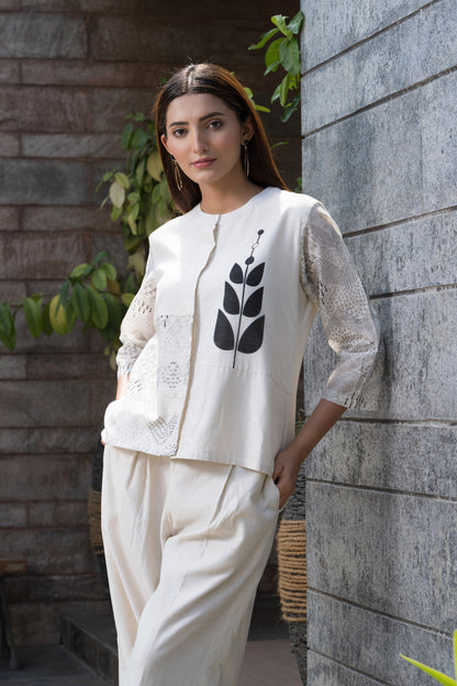 Aria Pure Chanderi Pants