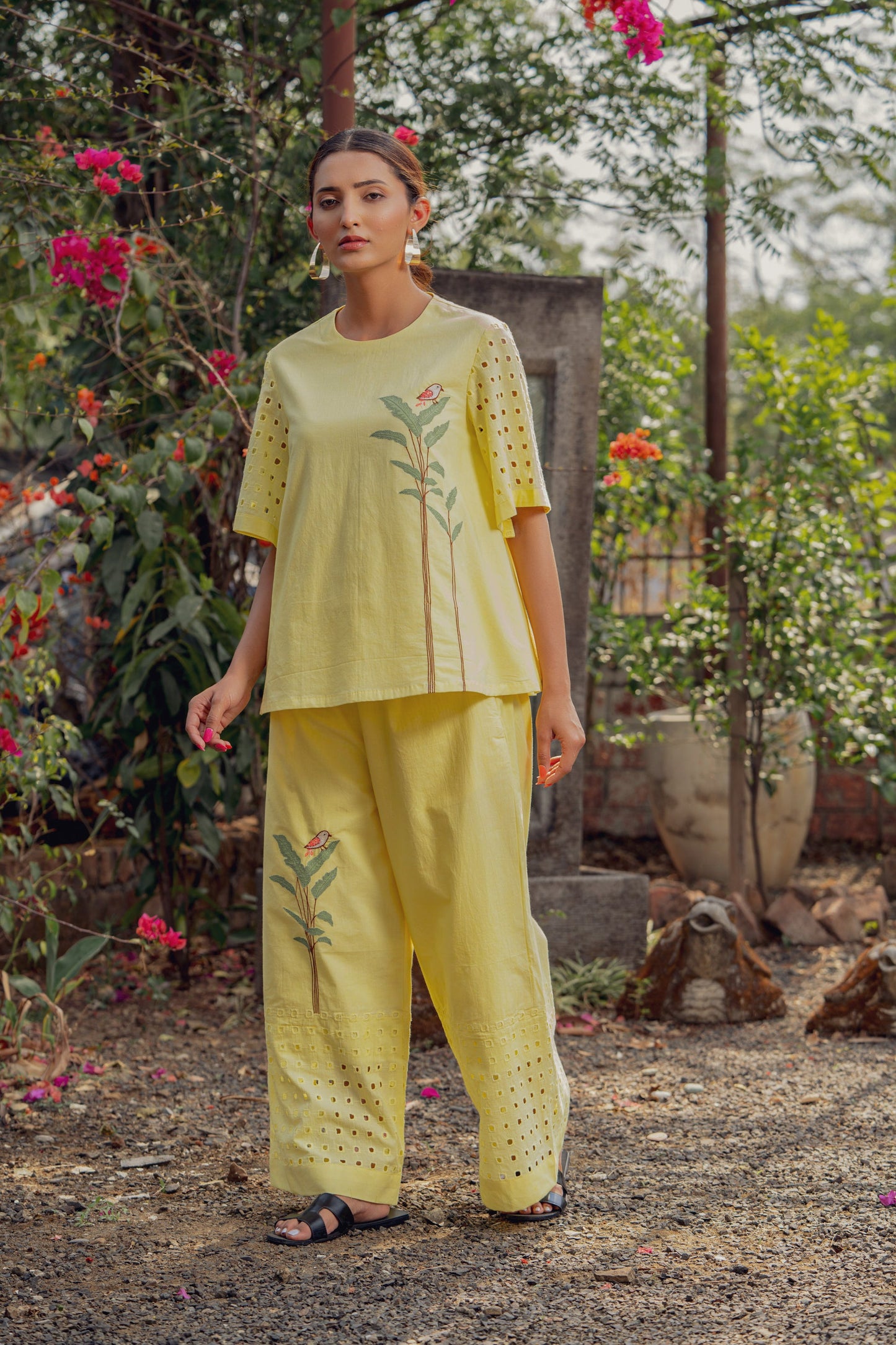 Sunrays Mulmul Co-Ord Set