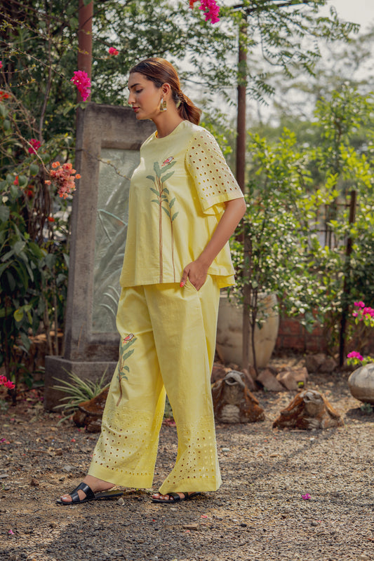 Sunrays Mulmul Co-Ord Set