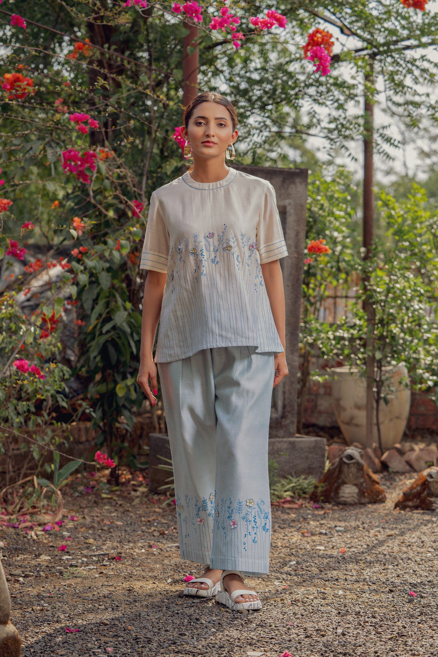 Seher Pure Chanderi Pants