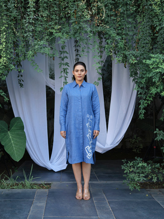 Bella Pure Linen Dress