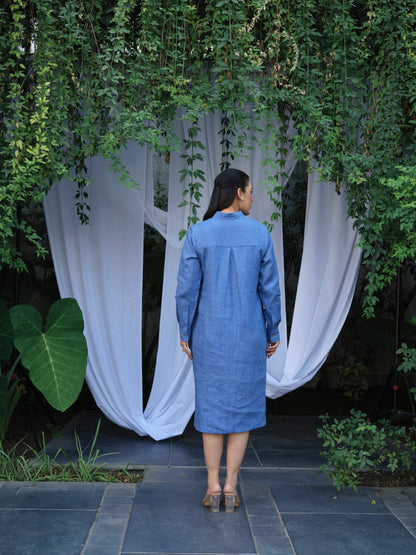 Bella Pure Linen Dress