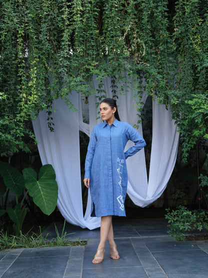Bella Pure Linen Dress