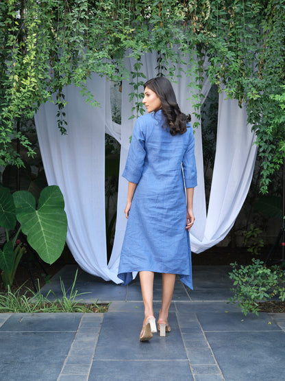 Capri Pure Linen Dress