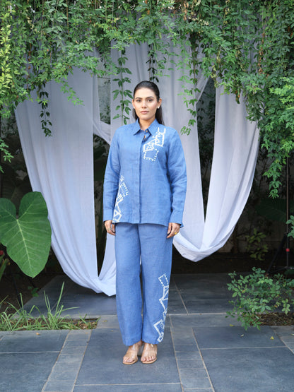 Rome Pure Linen Co-ord Set