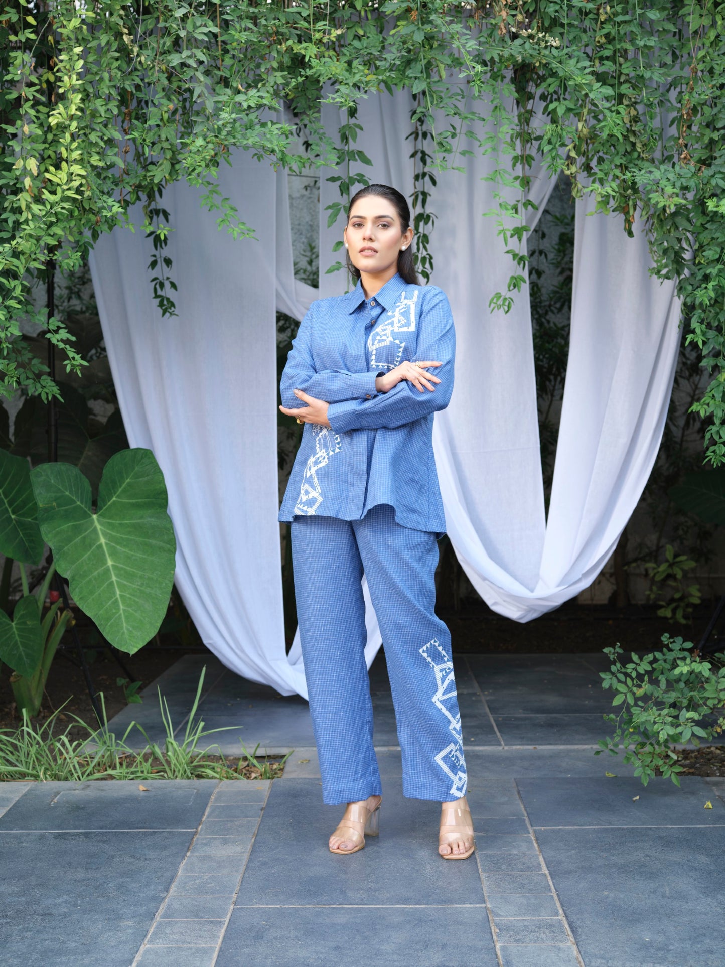 Rome Pure Linen Co-ord Set