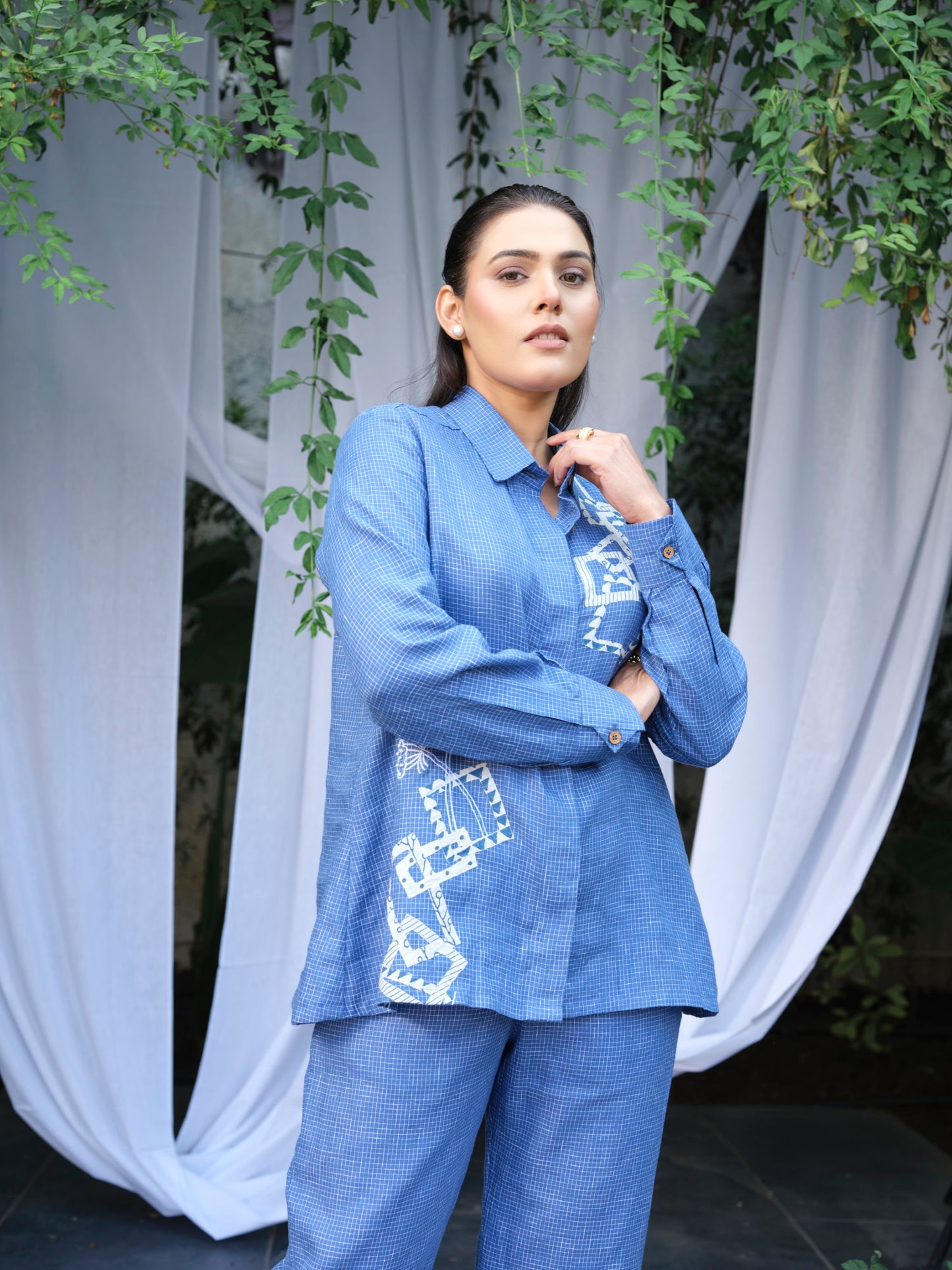 Rome Pure Linen Co-ord Set