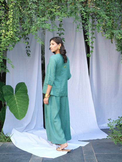 Matcha Pure Linen Pants