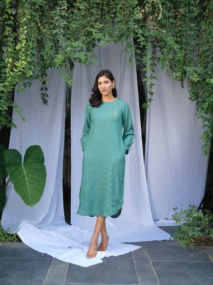 Rosemary Pure Linen Dress