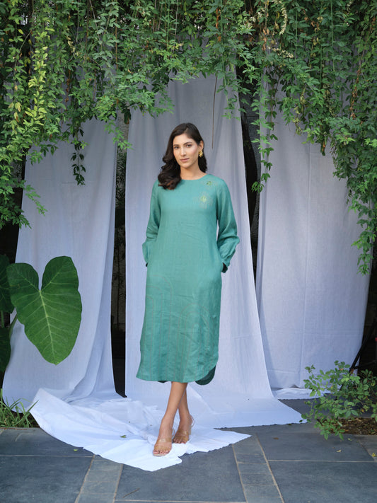 Rosemary Pure Linen Dress