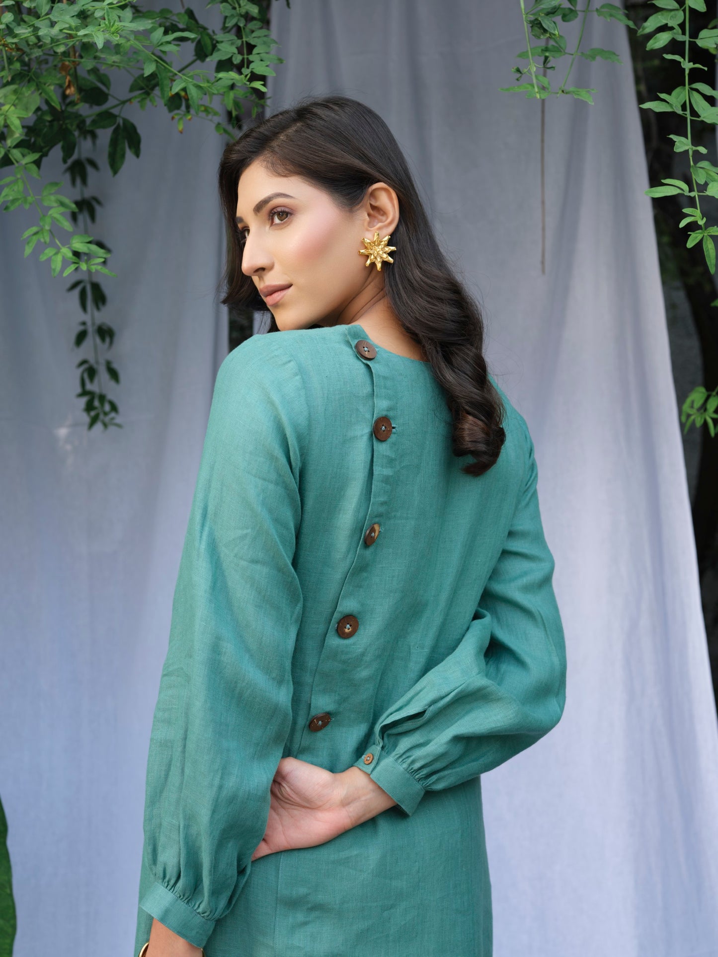 Rosemary Pure Linen Dress